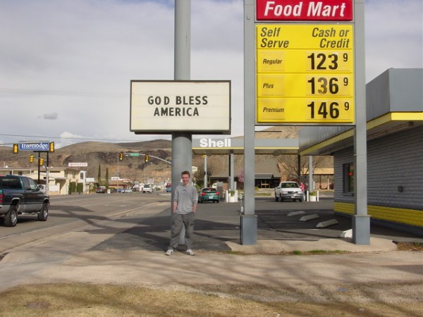 Patriotic Gas Station