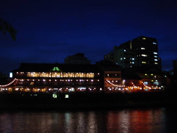 Nighttime Kamogawa